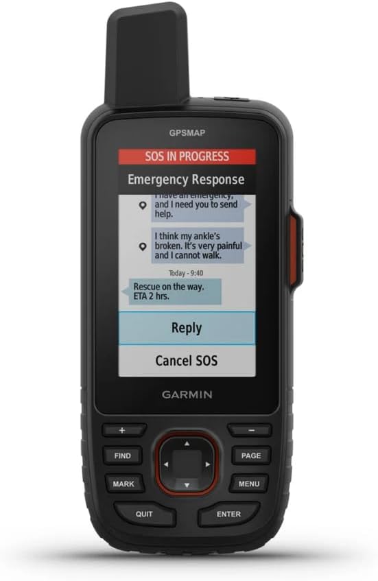 Garmin GPSMAP 67i,EU - - -, Schwarz / Orange