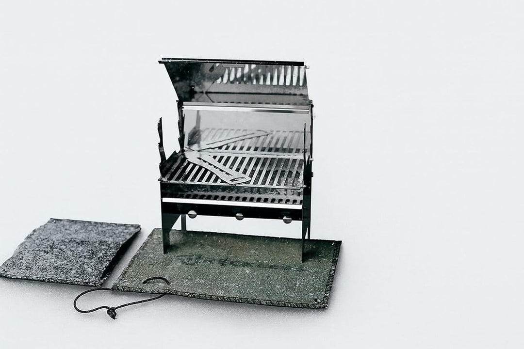 Grill Camping ReiseGrill Partner Klappbaren BBQ Modern Mangal Edelstah