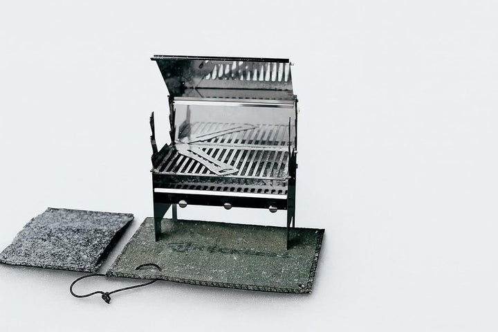 Grill Camping ReiseGrill Partner Klappbaren BBQ Modern Mangal Edelstah