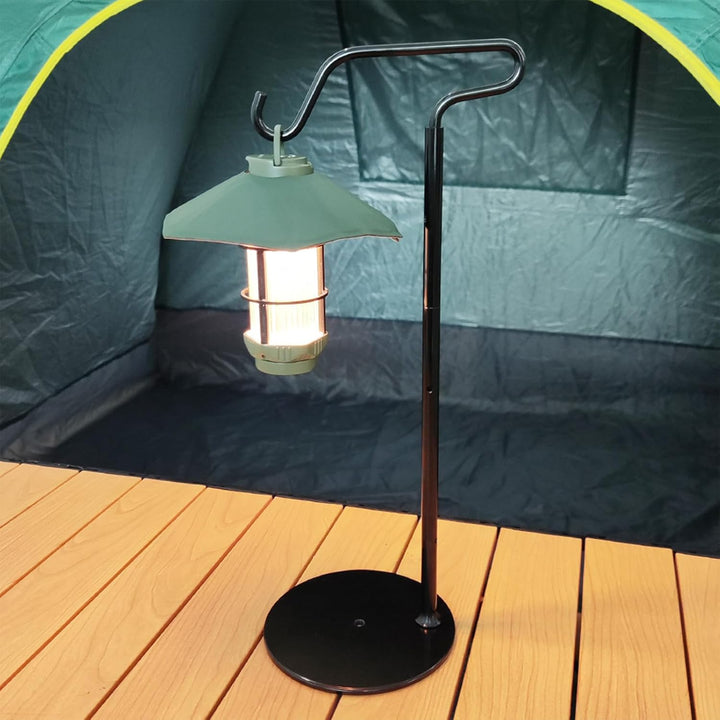 Rrlihjgu Laternenmast Camping Laternenständer Im Freien Klappbarer Lampenständer Höhenverstellbare Z