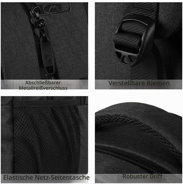 MATEIN Business Laptop Rucksack 15,6 Zoll Reise Laptop Tasche Rucksack mit USB Ladeanschluss Wassera