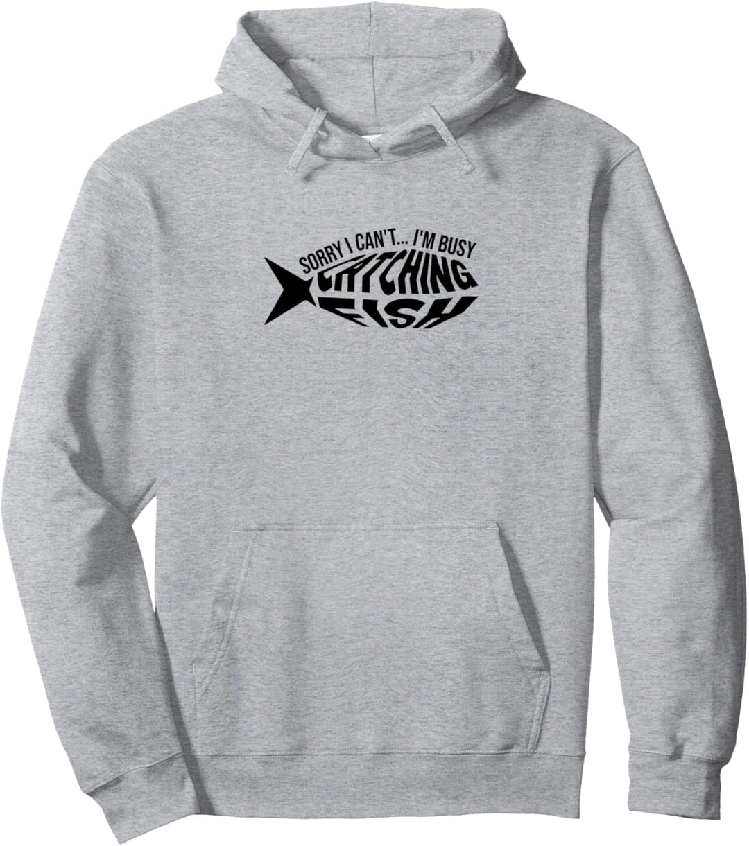 Fleissig Fische fangen Fliegenfischen Ironische Forelle Pullover Hoodie