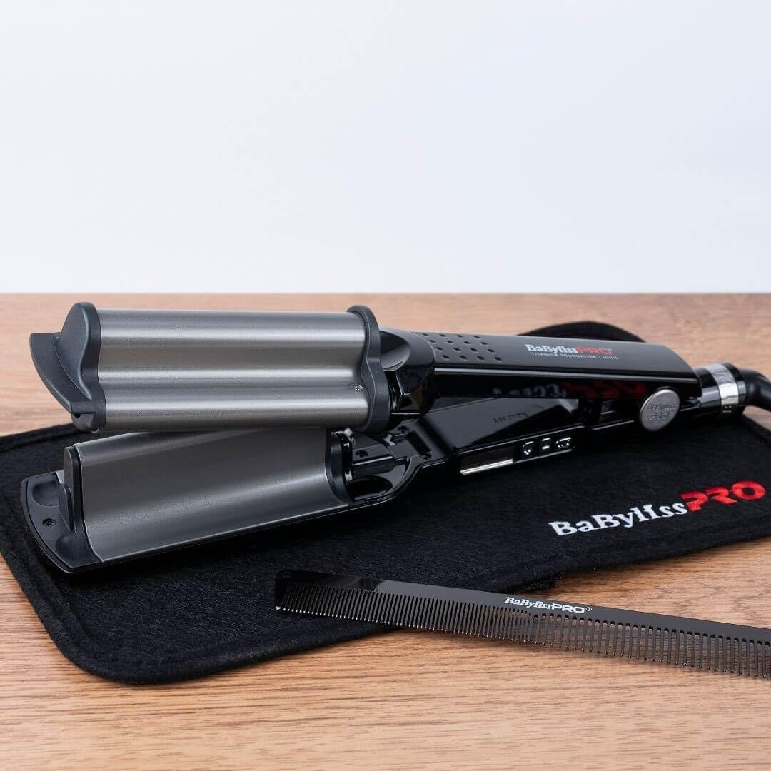 Babyliss Pro BAB2469TTE Ionic Hi-Def Waver Schwarz, Grau 1 Stück (1er Pack)