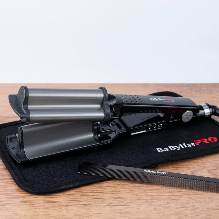 Babyliss Pro BAB2469TTE Ionic Hi-Def Waver Schwarz, Grau 1 Stück (1er Pack)