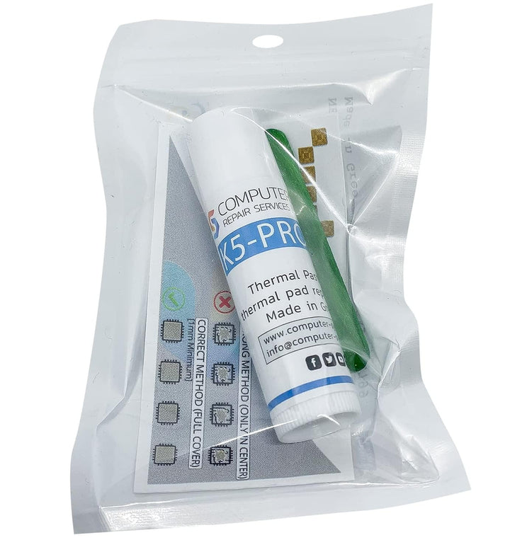 K5 PRO 10g viskose Wärmeleitpaste für Wärmeleitpads Ersatzflüssigkeit Wärmeleitpaste Kompatibel mit
