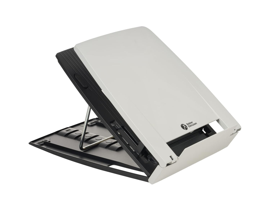 Bakkerelkhuizen ErgO-Q 330 Circular Supporto Per Computer Portatile Nero, Grigio 43,2 Cm [17] (bakke
