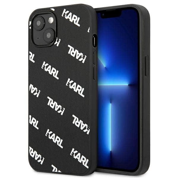 KARL LAGERFELD KLHCP13SPULMBK3 Hülle für iPhone 13 Mini 5,4" schwarz Allover