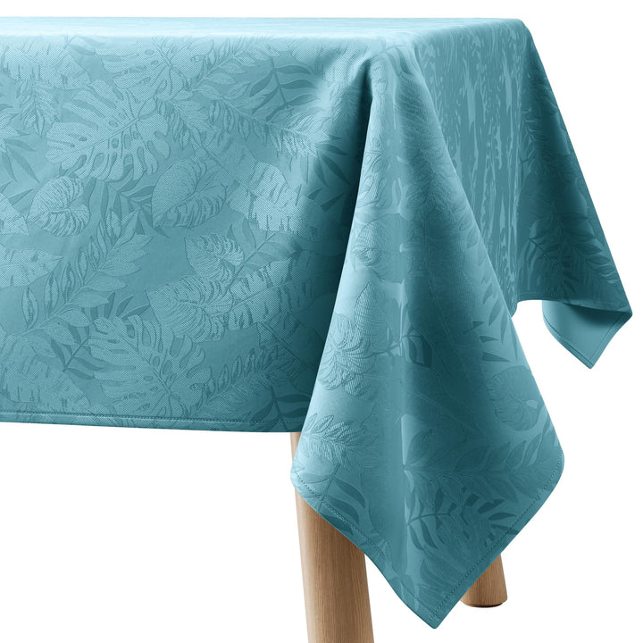 Filumi Tischdecke 110x160 cm Blau Abwaschbar Für Indoor Outdoor Monsteramuster Eris 110x160 cm Petro