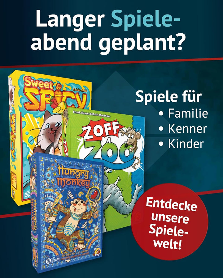 HeidelBär Games Animal Poker - Das tierische Kartenspiel - Neuauflage von Karriere Poker - Deutsch -