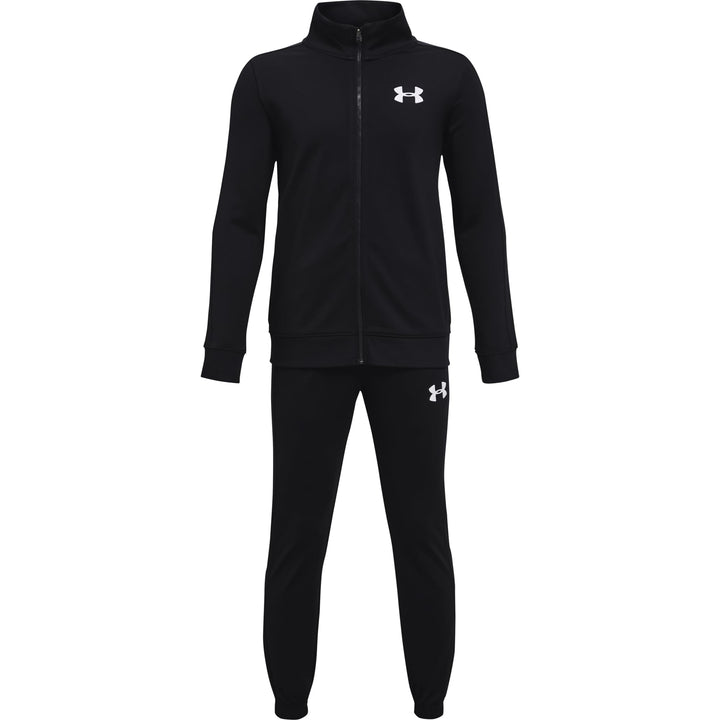 Under Armour Knit Trainingsanzug Kids Kinder YXS 115-125 Black / White, YXS 115-125 Black / White