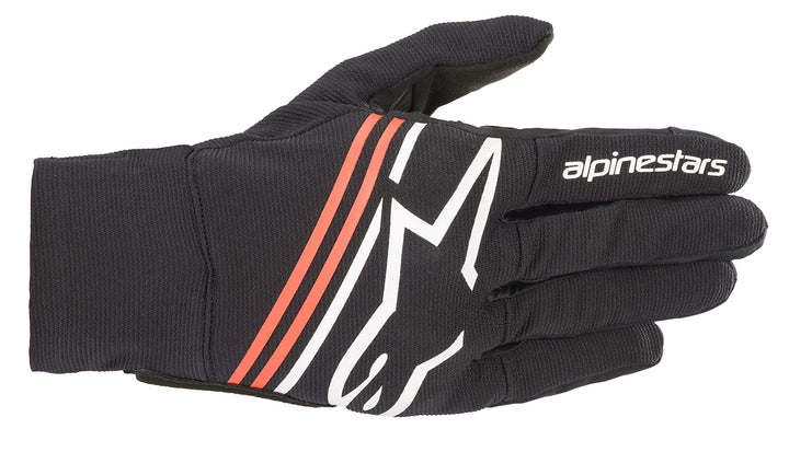 Alpinestars Reef Motorrad Handschuhe (Black/White/Red,3XL)