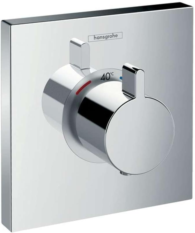 hansgrohe ShowerSelect Unterputz Highflow-Thermostat, Chrom, 1 Verbraucher, 1 Verbraucher