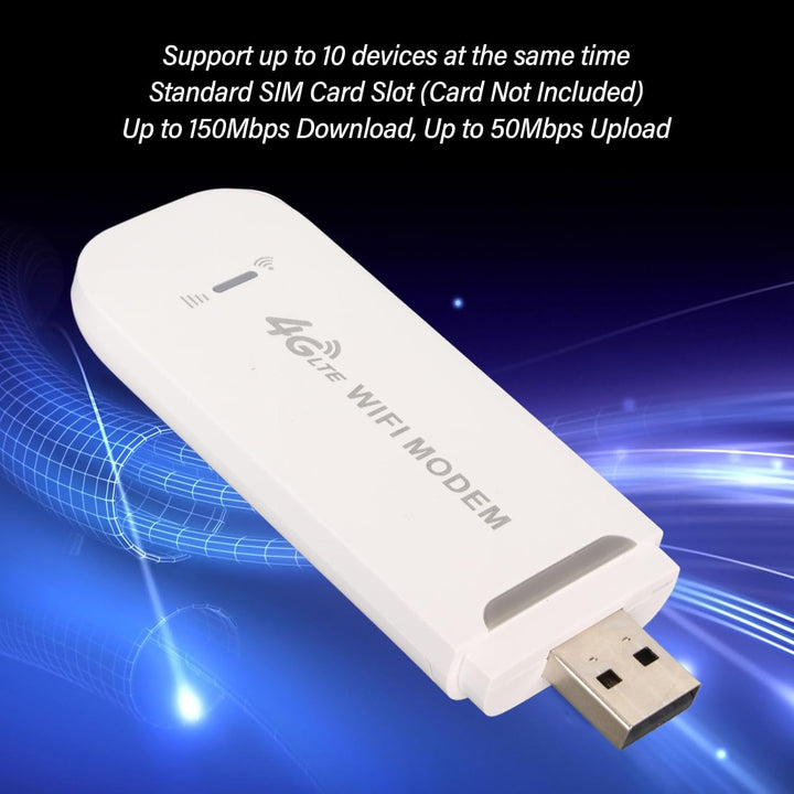 Yosoo Gear 4G LTE Dongle Tragbares, Surfstick Ohne Simlock Ohne Ertrag, Fritzbox Mobilfunk Stick, Um