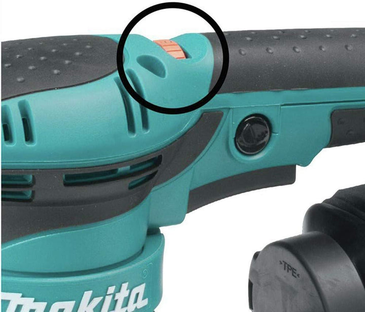 Makita BO5041 Exzenterschleifer 110 V, Small Nur Werkzeug, Nur Werkzeug