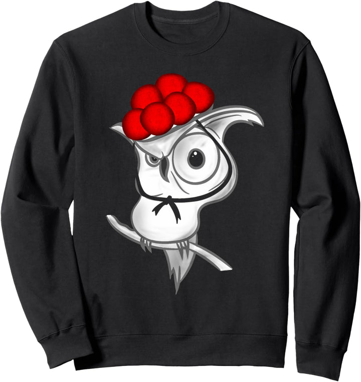 Schwarzwald Bollenhut Eule Schwarzwaldbub Tradition Sweatshirt