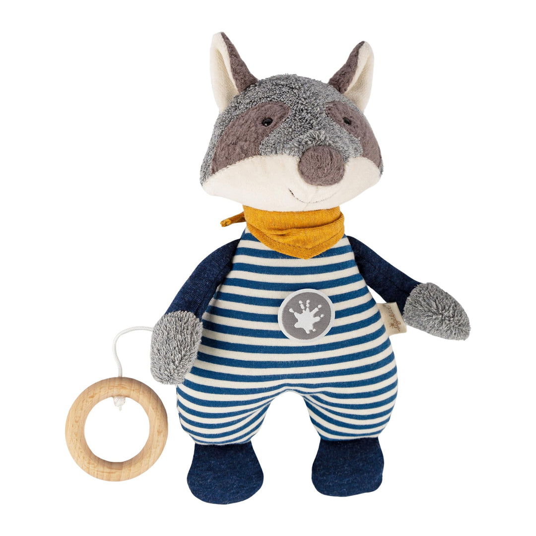 39793 SIGIKID Spieluhr Waschbär grau/Waschbär, grau/Waschbär