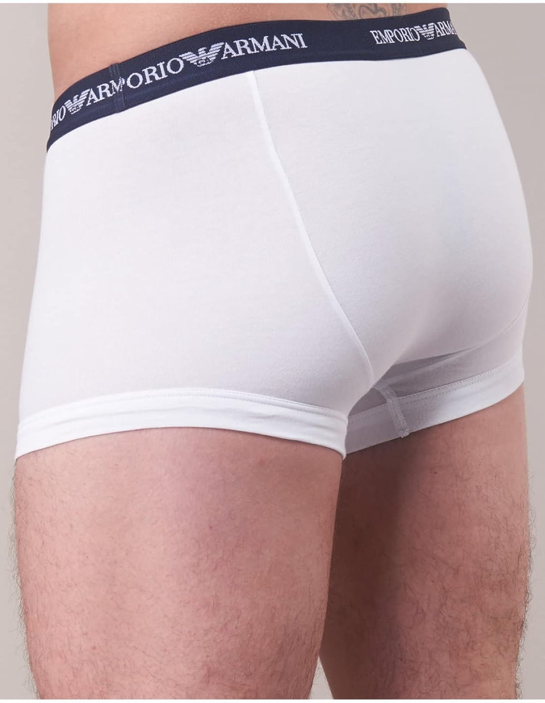Emporio Armani Underwear Herren Retroshorts, Weiss (Bianco 00110), X-Large (Herstellergrösse: XL) (3