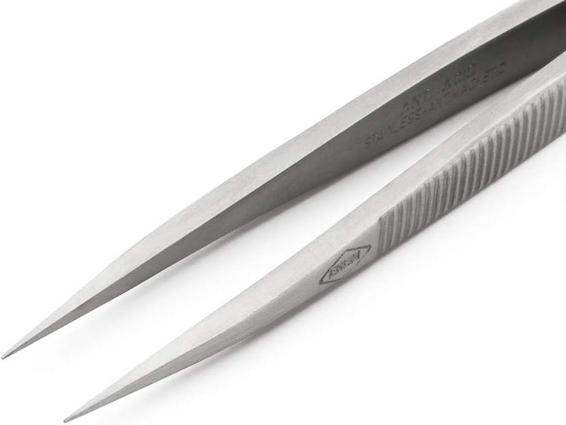 Weller Erem ACSA Präzisionspinzette Mit Geriffeltem Fingerprofil Für Sicheren Halt.
