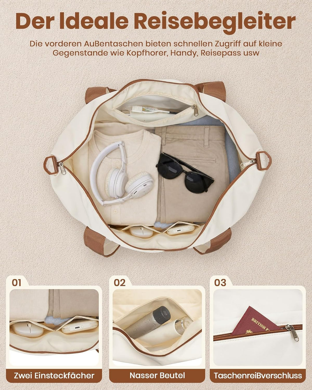 KONO Koffer Set 5-teilig Hartschalenkoffer ABS+PC, Handgepäck/Mittel/Gross Reisekoffer mit TSA Schlo