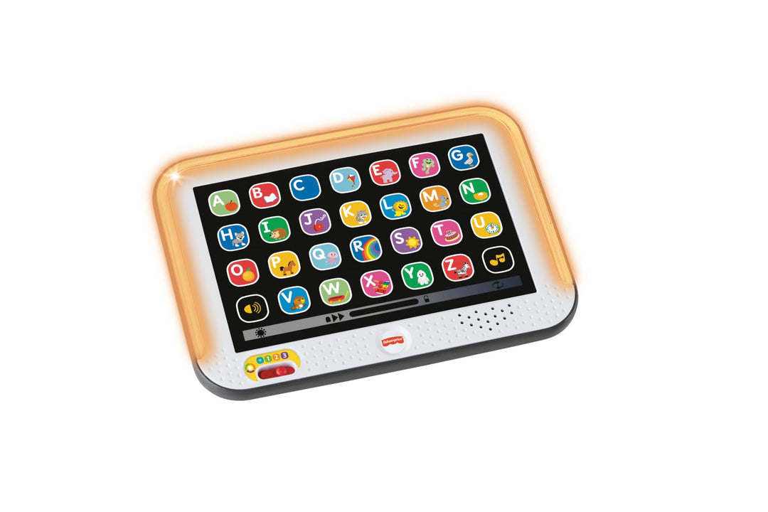 Fisher-Price Lernspass, Lernspielzeug für Kleinkinder, Smart Stages Tablet Computer-Attrappe mit Mus