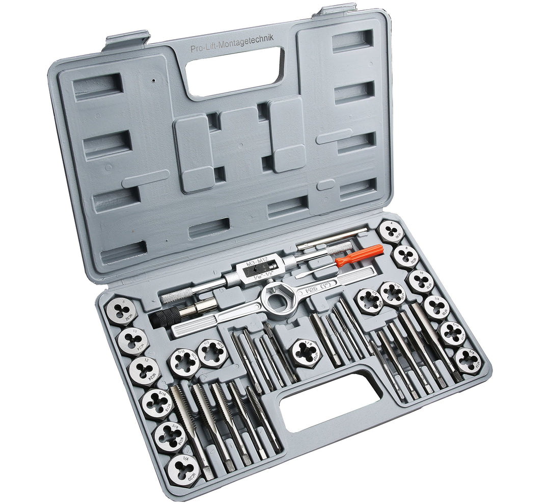 Gewindeschneider Set, Zoll, 40 teilig, J, 00148