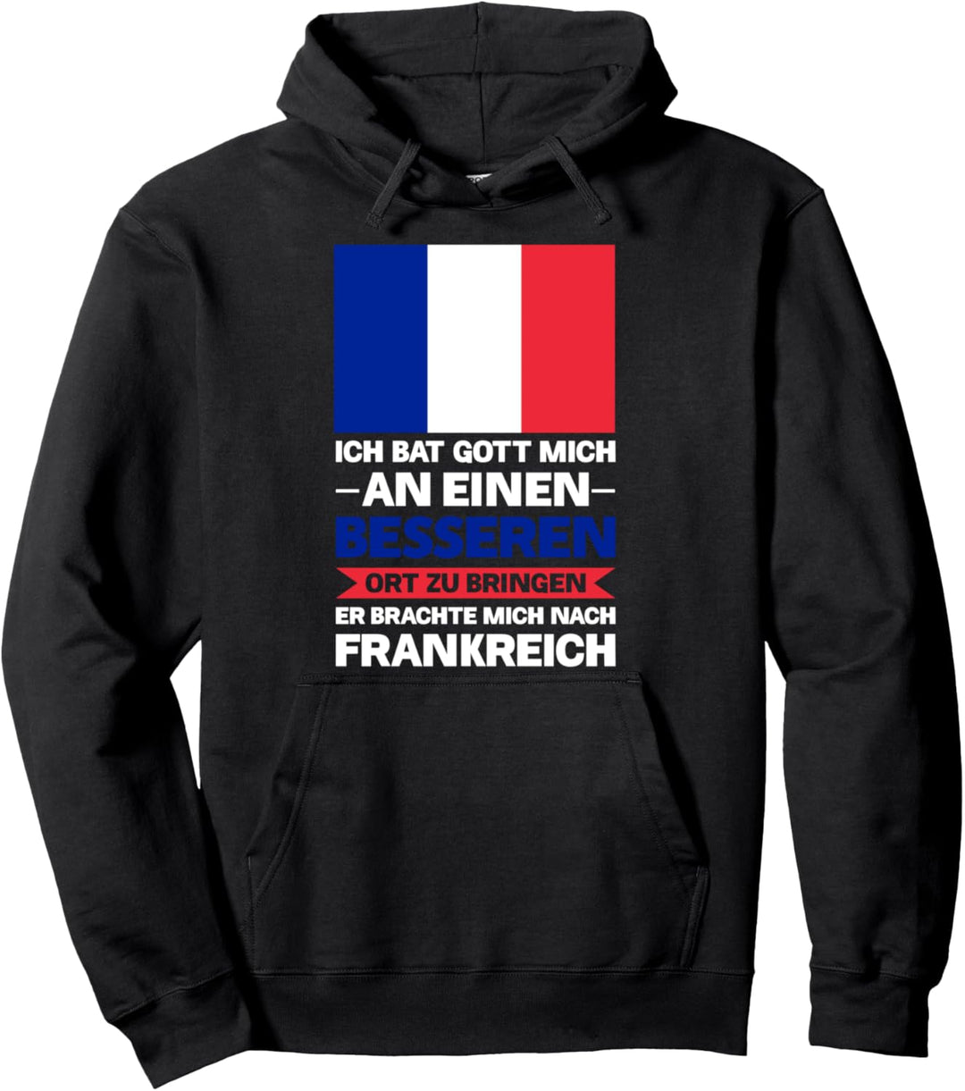 Frankreich Reise Urlaub Pullover Hoodie