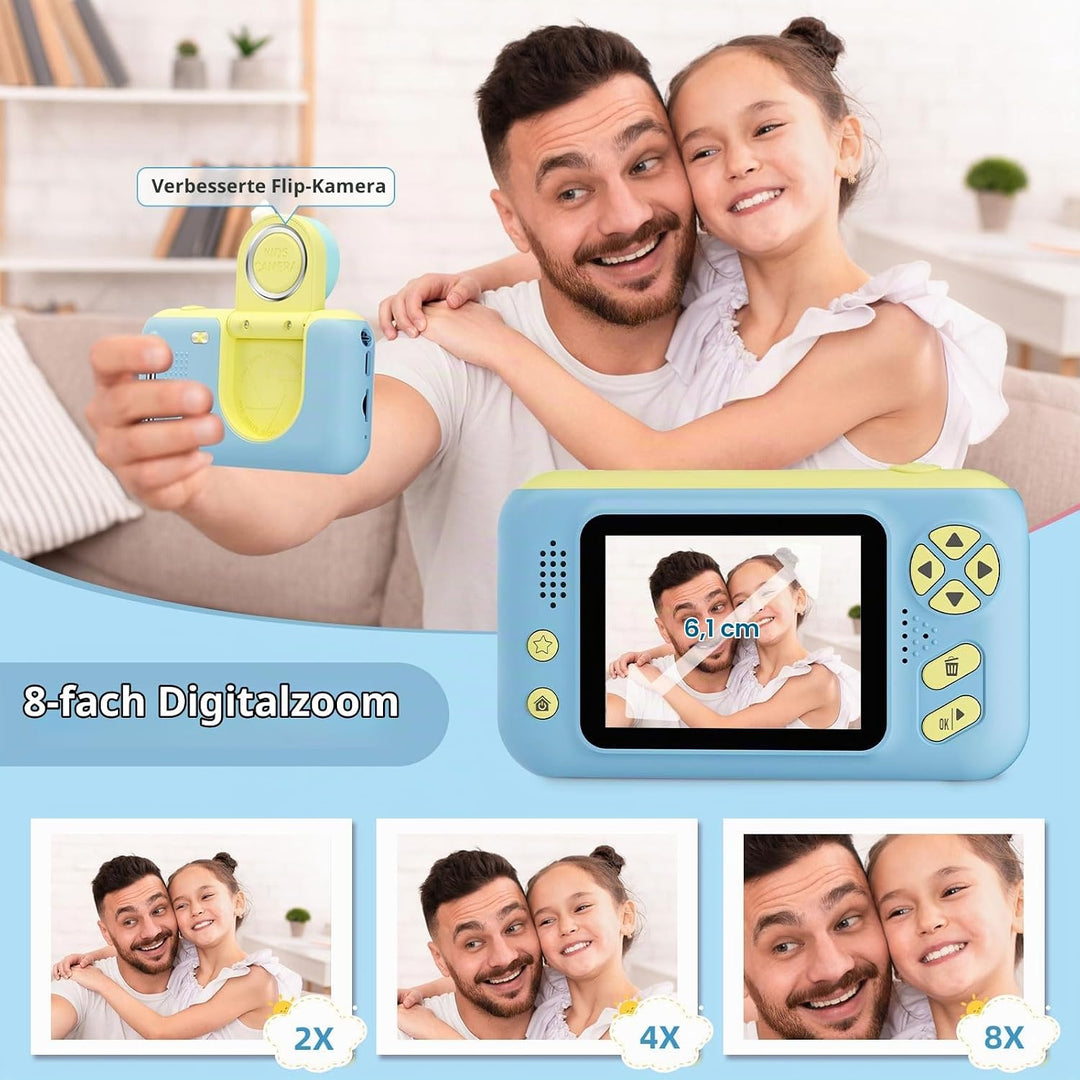 Kids Camera Green blau, blau