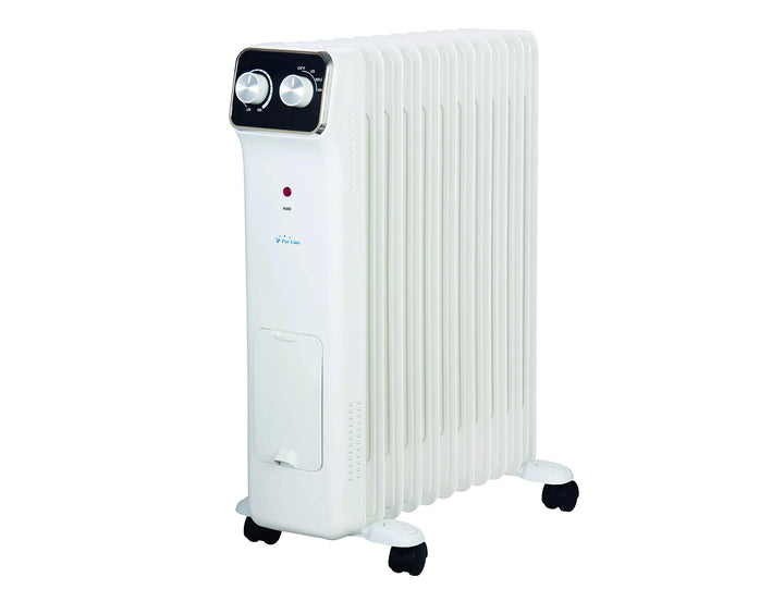 PURLINE HOTI OR2500 Öl-Heizkörper, 2500 W, 11 Elemente, Thermostat, 3 Leistungsstufen, Elektroheizun