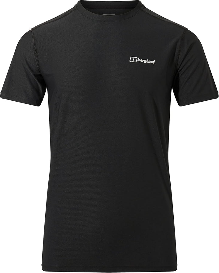 Berghaus Herren 24/7 Tech Basecrew Wicking T-Shirt L Schwarz/Schwarz, L Schwarz/Schwarz