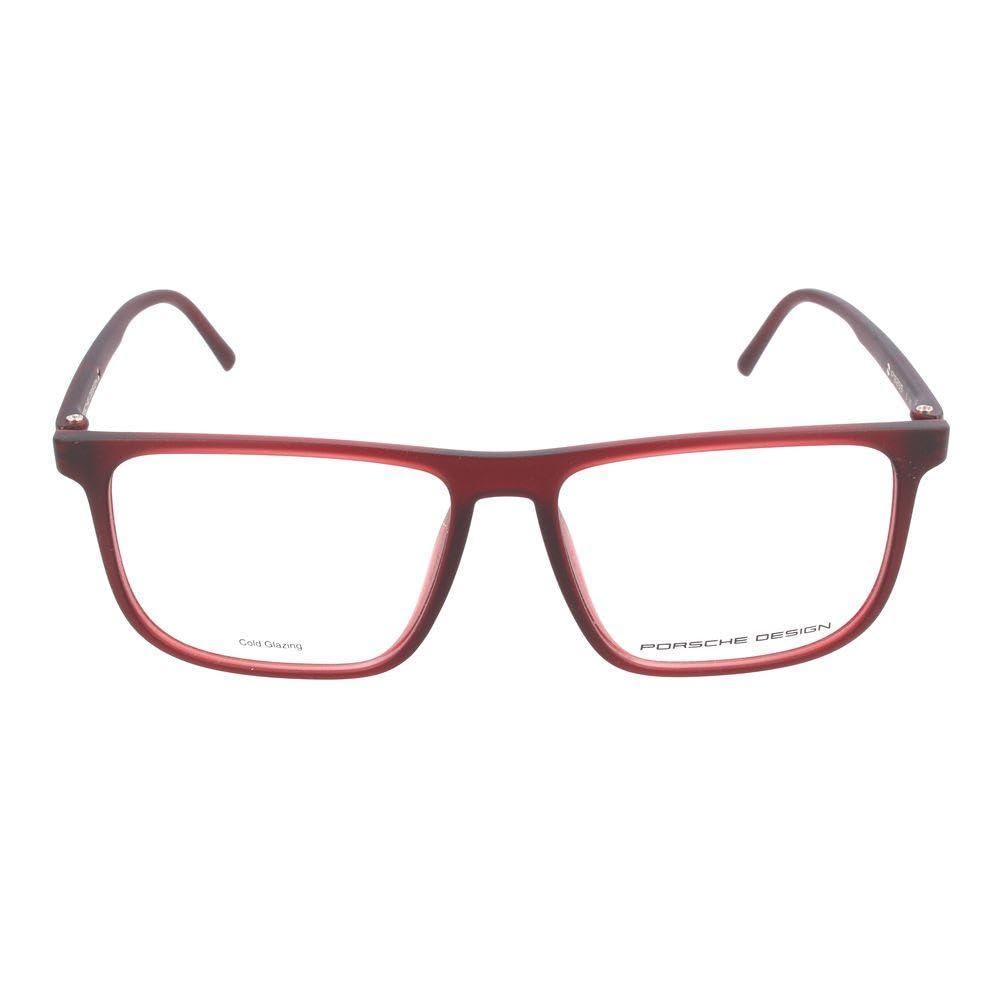 Porsche Design Brillengestelle P8299-B-53 Rechteckig Brillengestelle 53, Rot