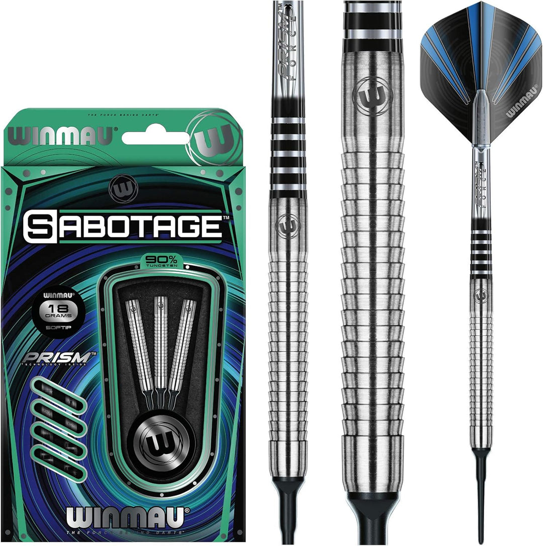 Winmau Sabotage-Dartpfeile Nylon