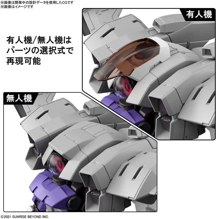 Bandai Plamo High Grade HG 1/72 "Kyoukai Senki" AMAIM Brady Fox