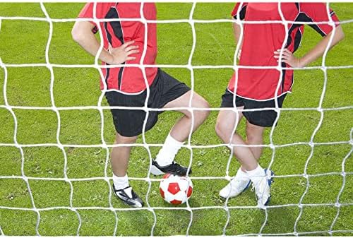 Langlebige Fussballnetze aus Polypropylenfaser, Ersatznetze für Fussballtore, Ersatztore für Fussbal