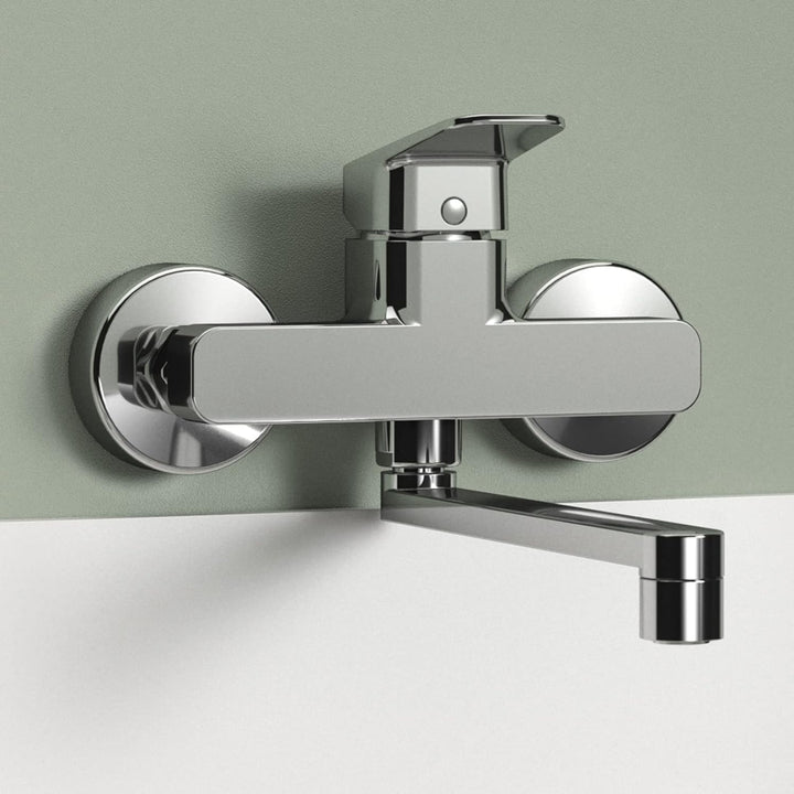 Ideal Standard BD340AA Ceraplan Wand-Küchenarmatur Aufputz Auslauf 160mm Chrom, Auslauf 160mm Chrom