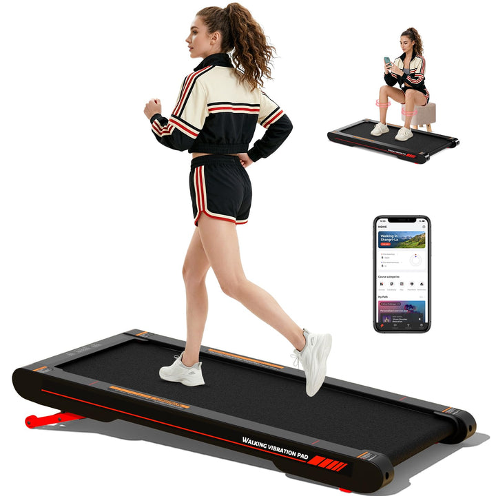 3 in 1 Walking Vibration Pad für Laufband für Zuhause mit App 0.3-6km/h den Heim, und Walking Vibrat