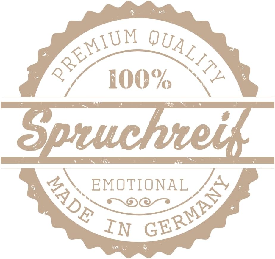 Spruchreif | Flachmann aus Edelstahl mit Gravur | Geschenkidee Wanderer | Outdoor Gipfel Brause, Gip