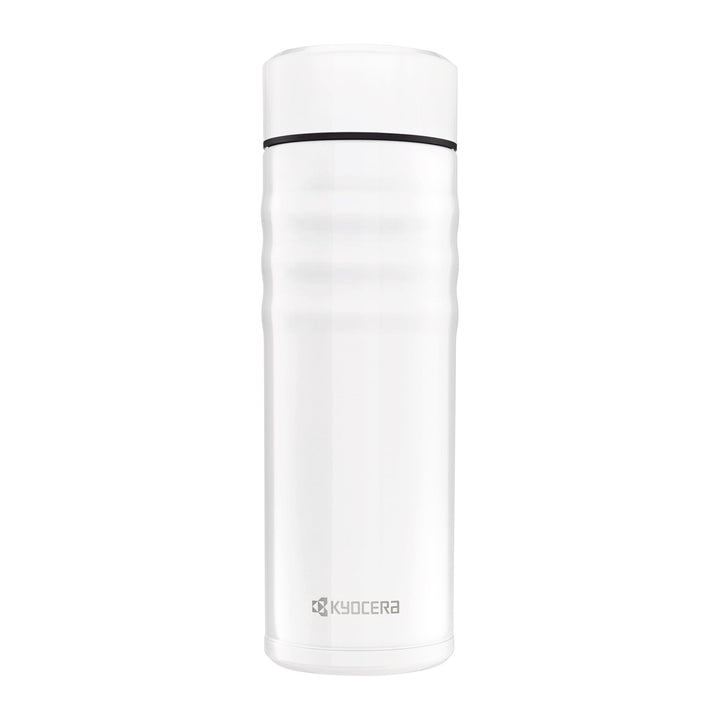 Kyocera TWIST TOP - isolierte Trinkflasche mit keramischer Innenbeschichtung | schadstoff-frei | aus