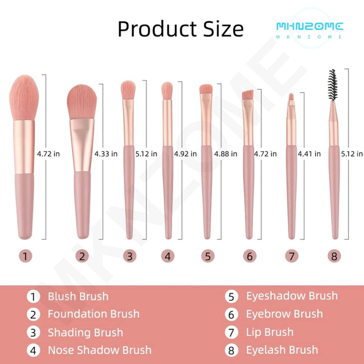 Professionelles Make-up Sets, MKNZOME 12st Schminke Set Damen Schminkset Makeup Paletten Kosmetik Li