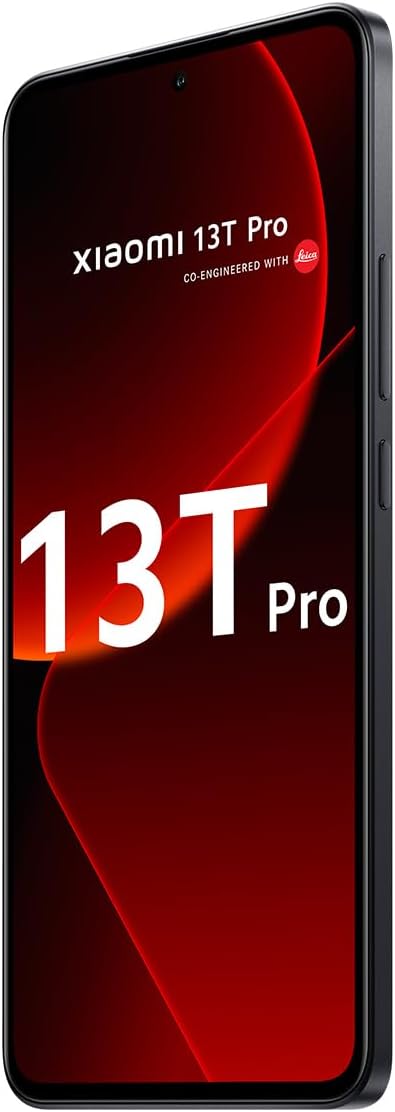Xiaomi 13T Pro,AMOLED 144Hz Refresh Rate, 12+512GB,Leica Camera, Black