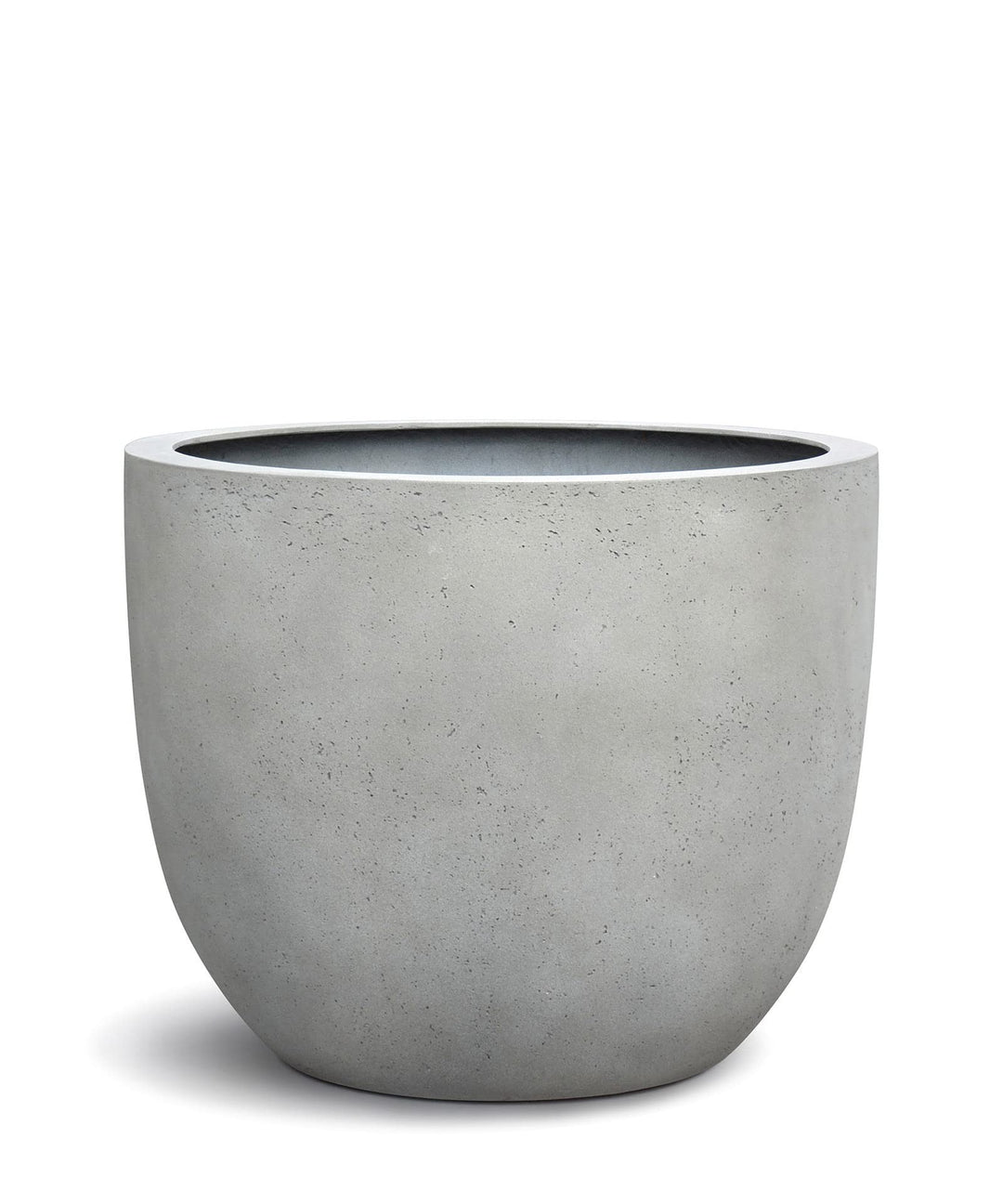 ESCHBACH® Pflanzkübel Egg Pot 50 Beton Hell Grau Rund * 45 x 45 x 38 cm * 10 Jahre Garantie