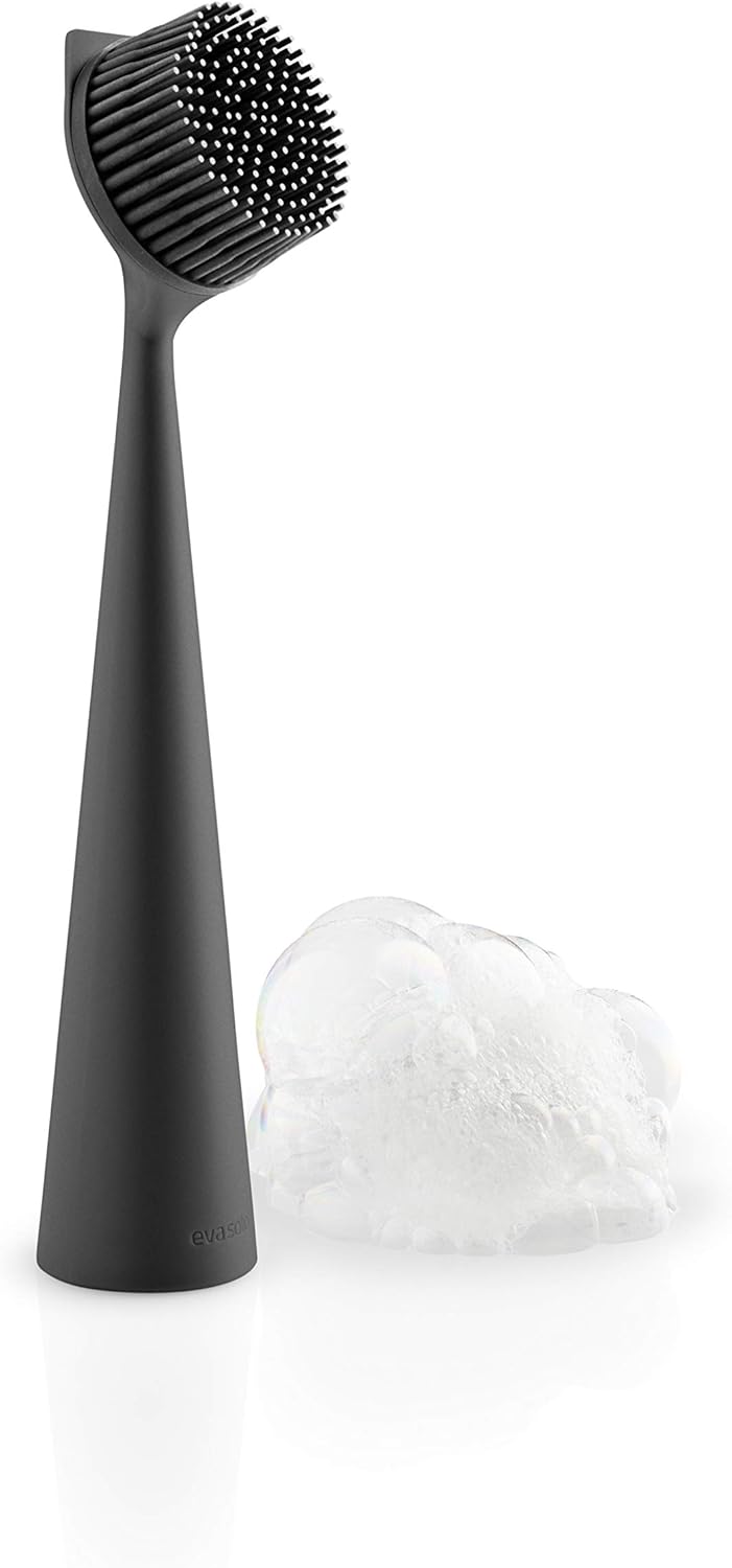 EVA SOLO | Spülbürste Black | Glattes, hygienisches Design | Schwarz, Schwarz