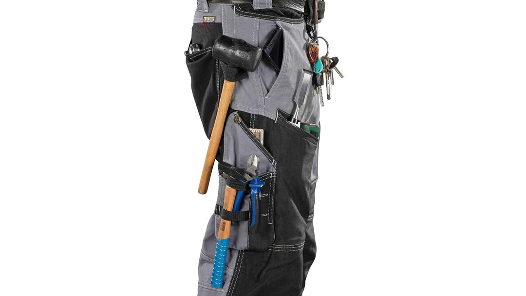Blåkläder 15001370 Werker Hosen X1500, Grau / Schwarz, C58 C58 Grau/Schwarz, C58 Grau/Schwarz