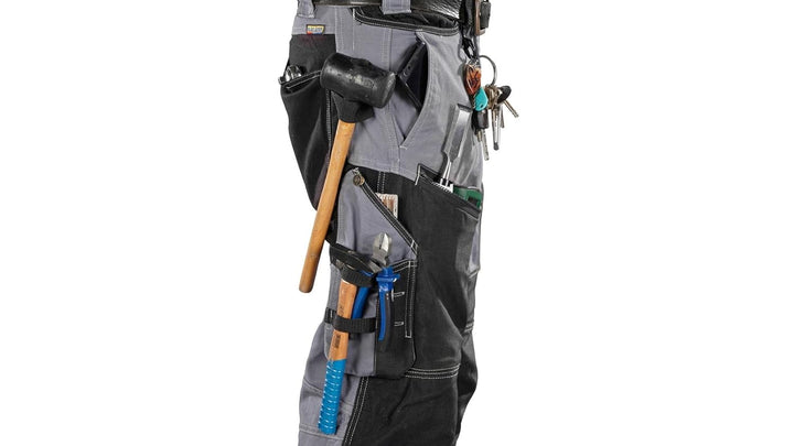 Blåkläder 15001370 Werker Hosen X1500, Grau / Schwarz, C58 C58 Grau/Schwarz, C58 Grau/Schwarz