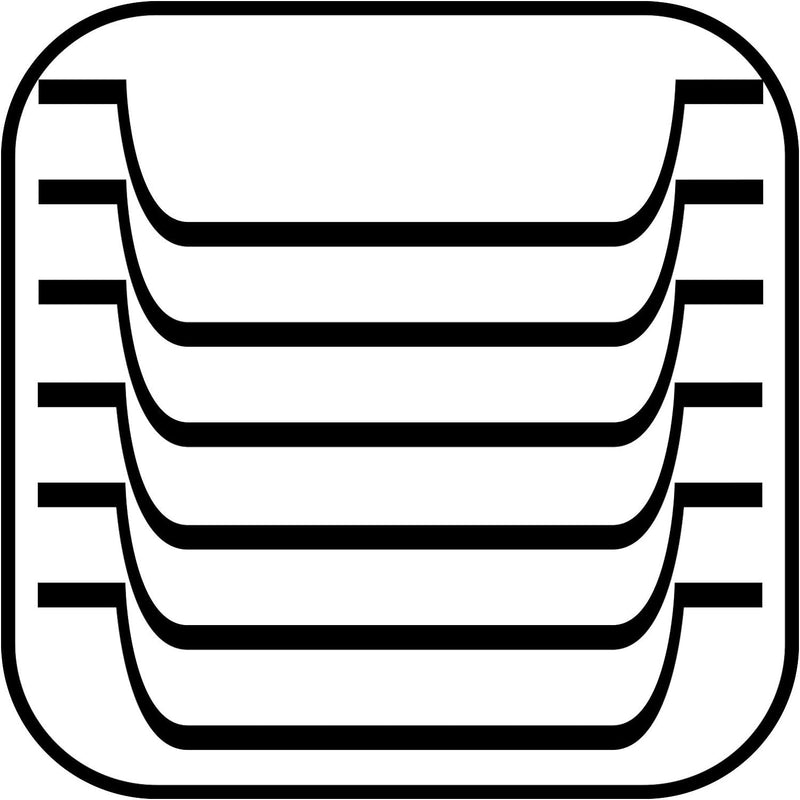 APS GN 1/2 Abdeckhaube, passend für GN 1/2, glasklarer Kunststoff, nahezu unzerbrechlich, ohne Table