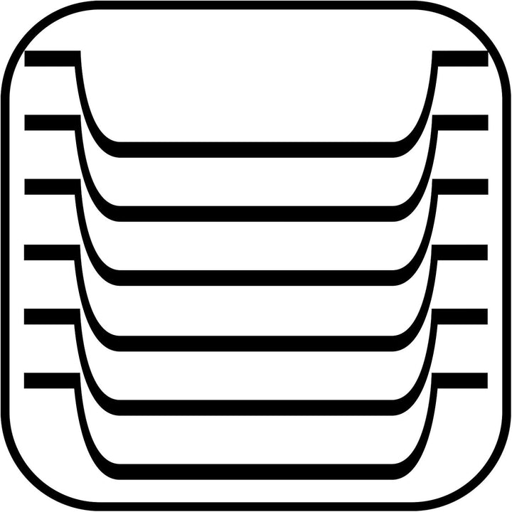 APS GN 1/2 Abdeckhaube, passend für GN 1/2, glasklarer Kunststoff, nahezu unzerbrechlich, ohne Table
