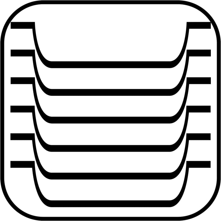 APS GN 1/2 Abdeckhaube, passend für GN 1/2, glasklarer Kunststoff, nahezu unzerbrechlich, ohne Table