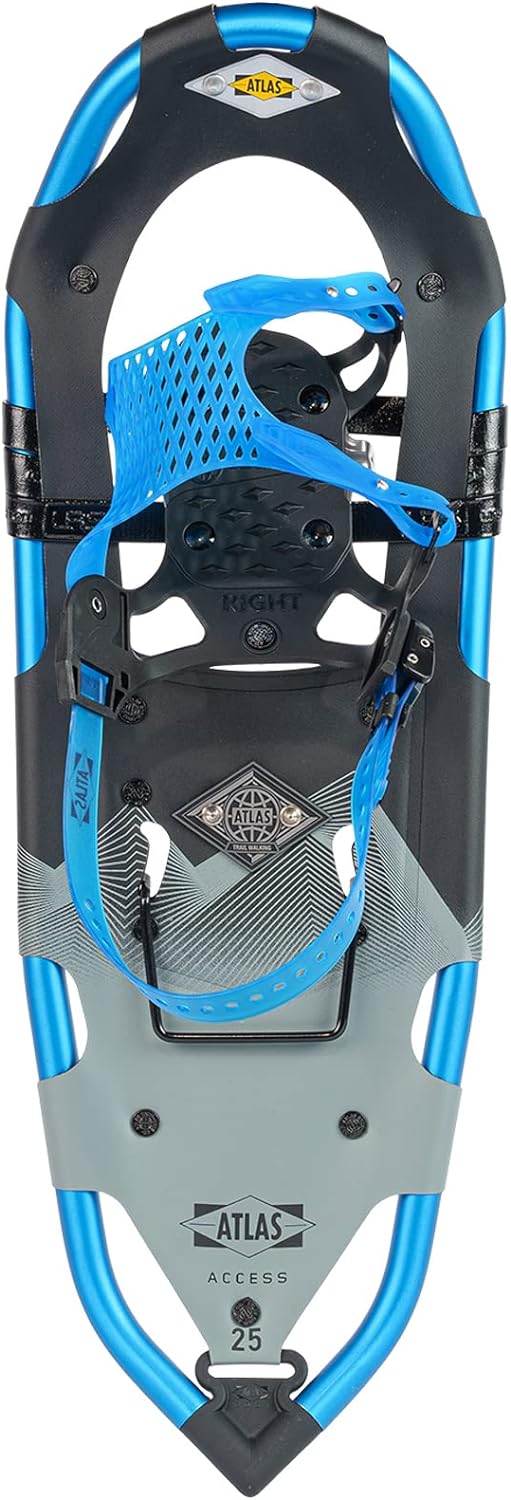 Atlas Unisex – Erwachsene Access Schneeschuhe 64 Black - Grey - Light blue, 64 Black - Grey - Light