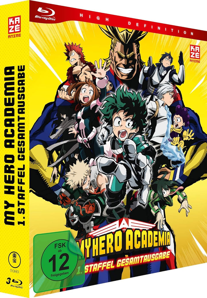 My Hero Academia - Staffel 1 - Gesamtausgabe - [Blu-ray] Deluxe Edition, Blu-ray