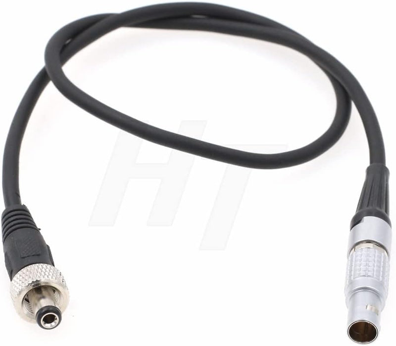 HangTon 0B 2 Pin zum verriegelnden DC 2,5 mm Stromkabel für Alexa ZCAM DSMC2 Kamera zu PIX-E SmallHD