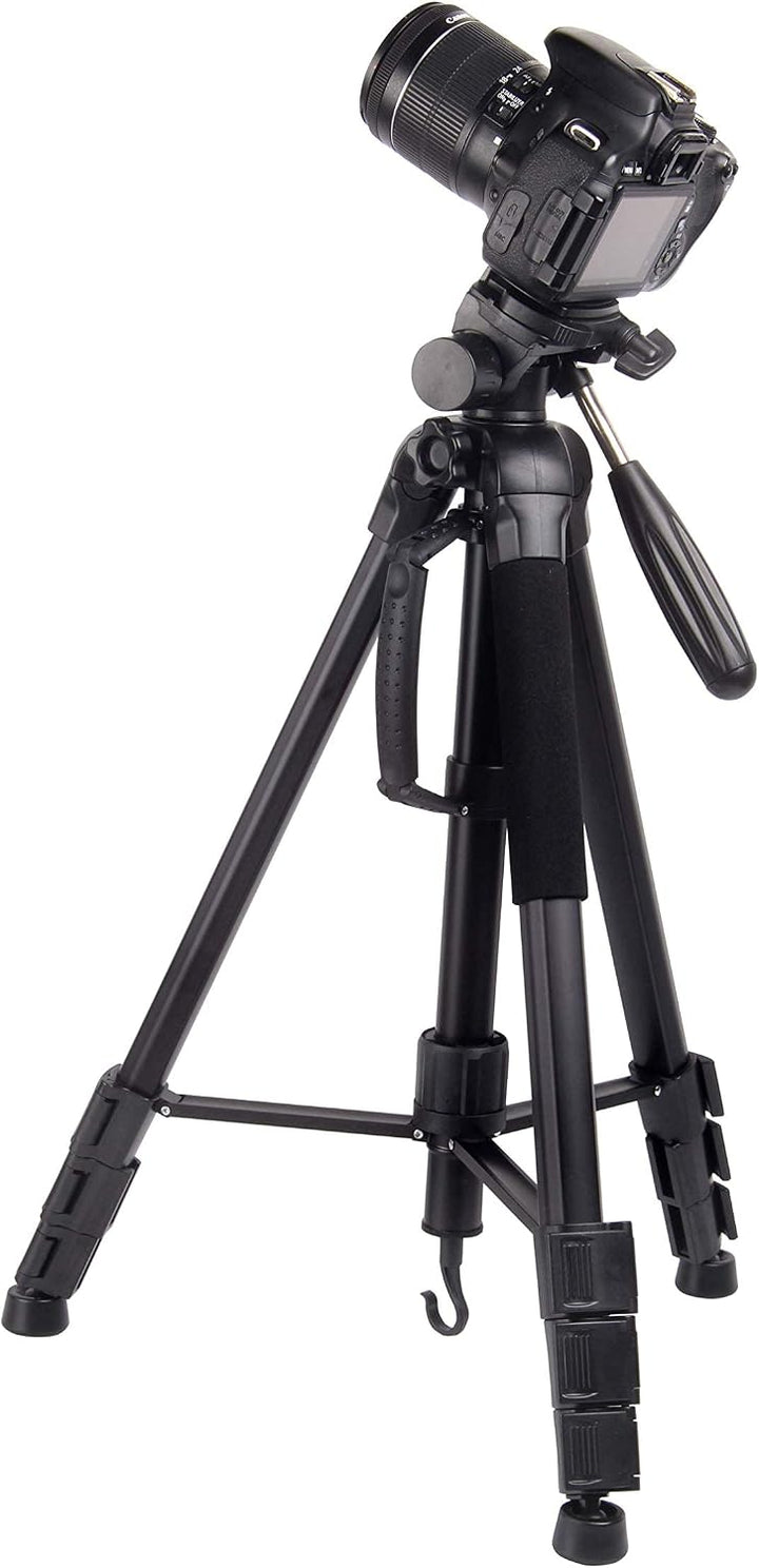 MOJOGEAR 177cm 2-in-1 Stativ - Dreibeinstativ + Einbeinstativ mit Premium Telefonhalterung - Alumini